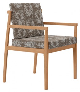 Кресло с подушками Ponza натуральный, ADORN007, 10196