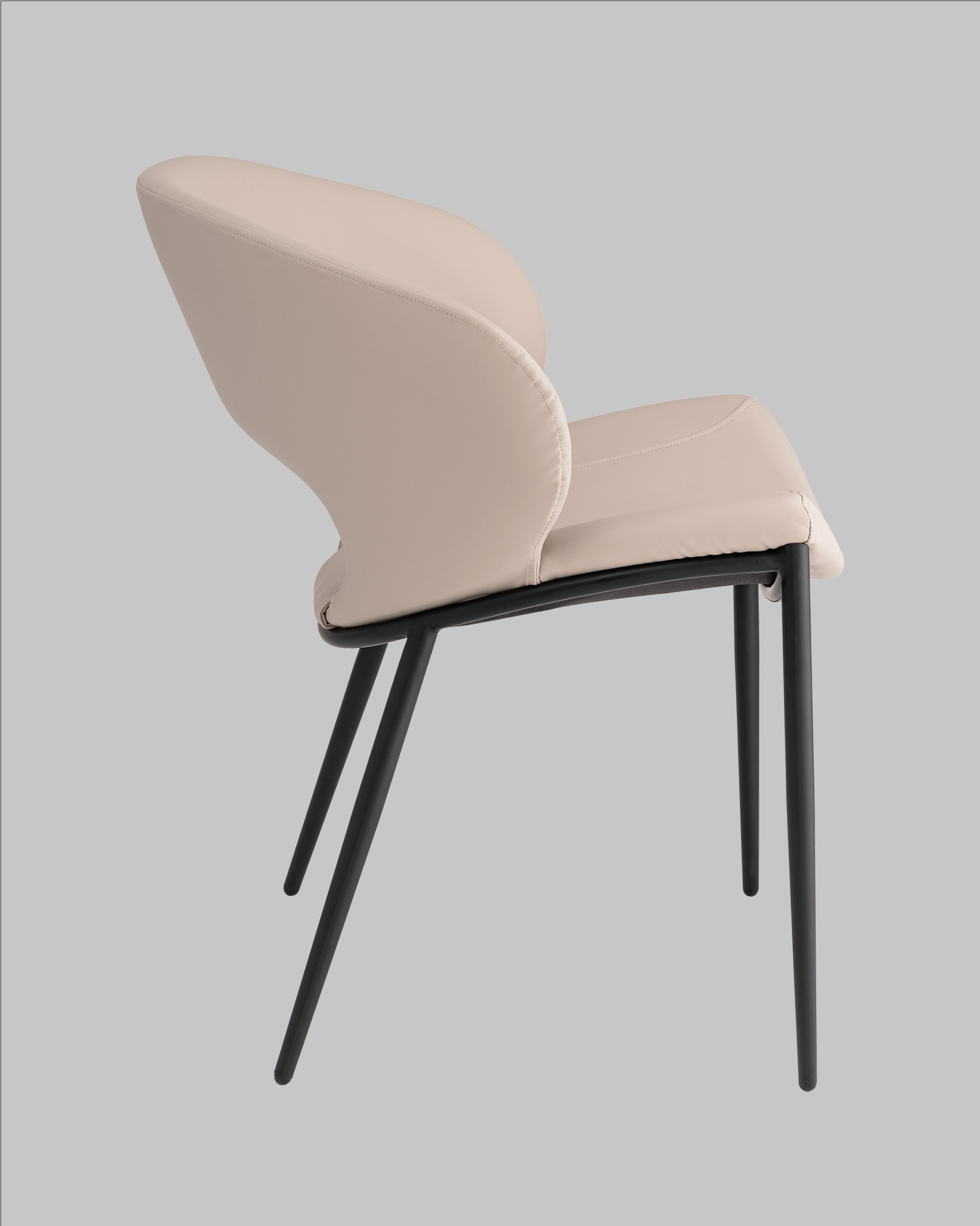 Стул Вивьен иск.кожа светло-бежевый