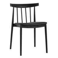 Стул Ranch с мягким сиденьем, черный