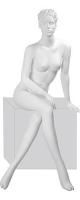 Kristy Pose 05 \ Манекен женский, скульптурный, сидячий