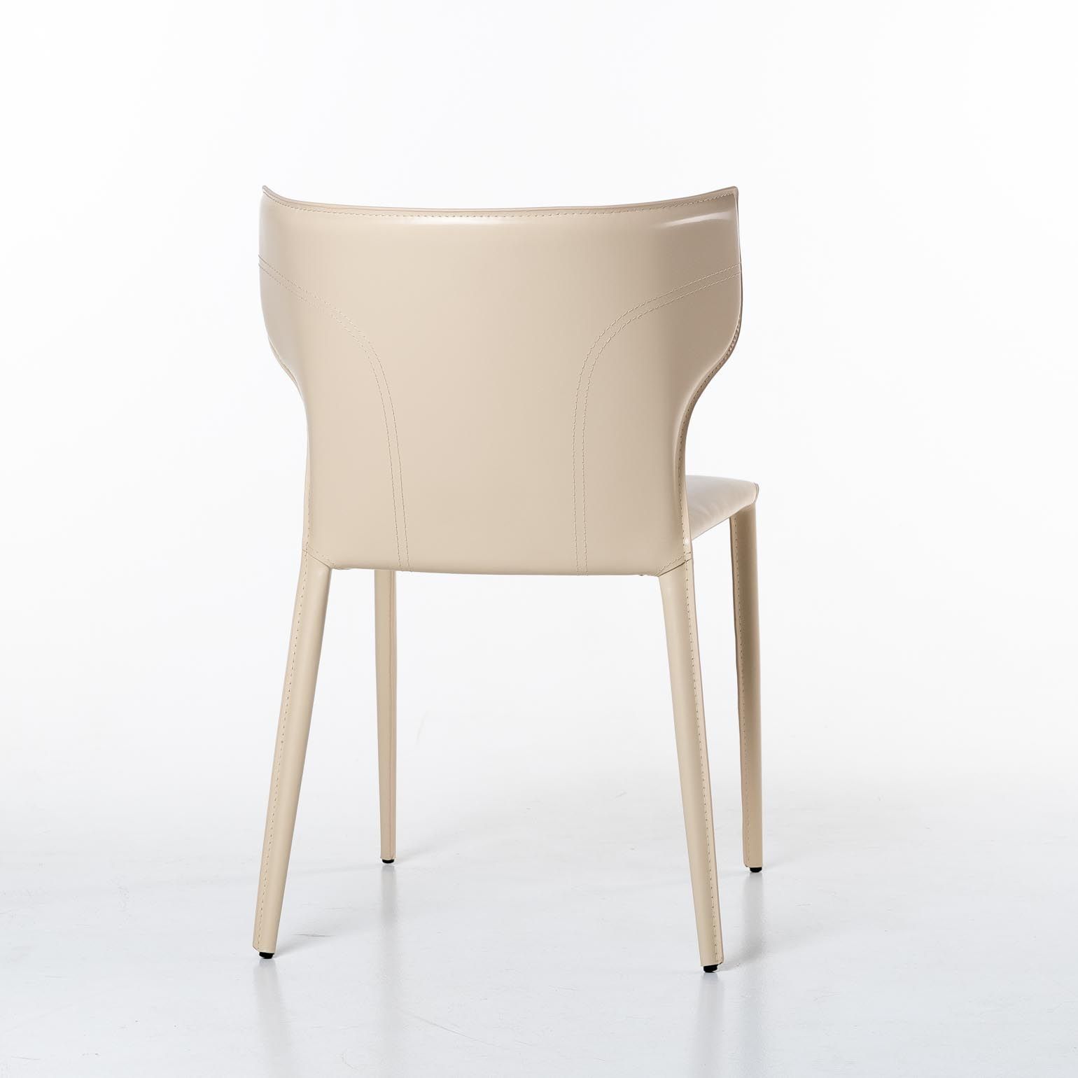 Стул Аустин, кожа бежевый