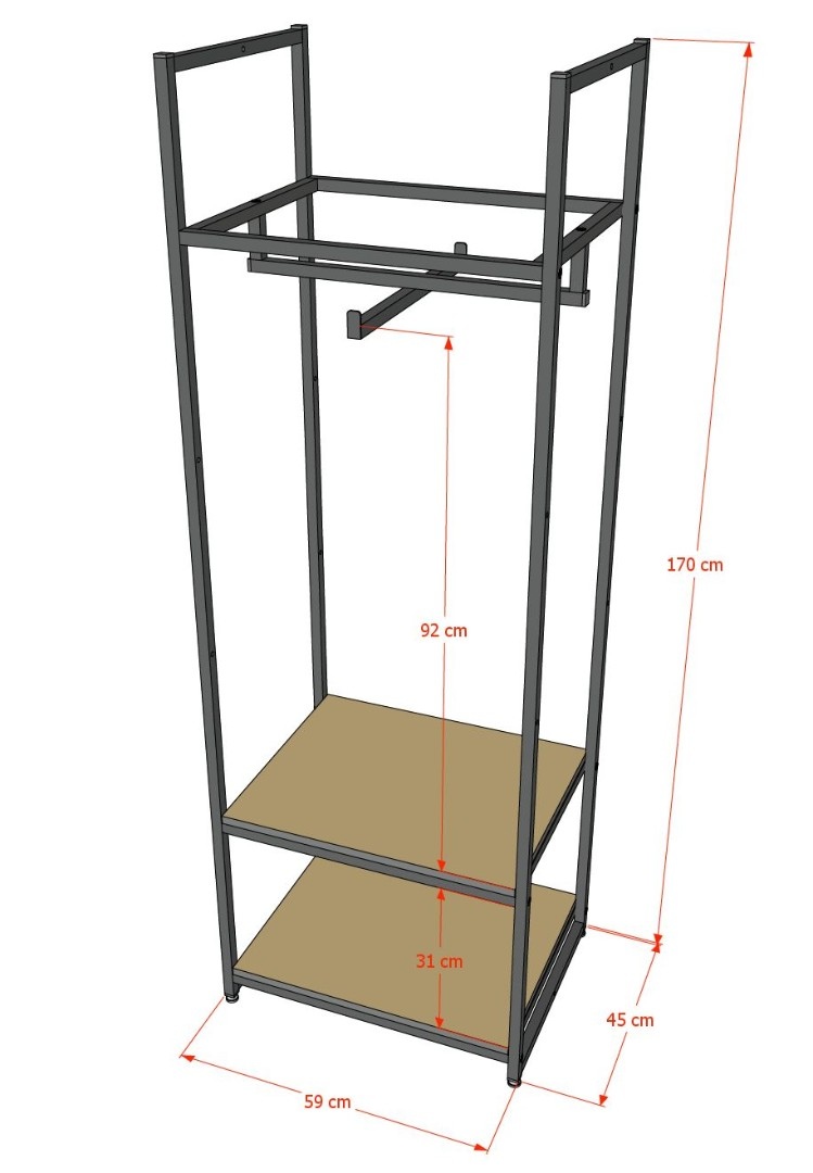 Шкаф металлический A1760-08