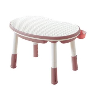 Стол детский трансформер 3 в 1 BRABIX KIDS CT-001, растущий, 2-8 лет, пластик, розовый, 533289
