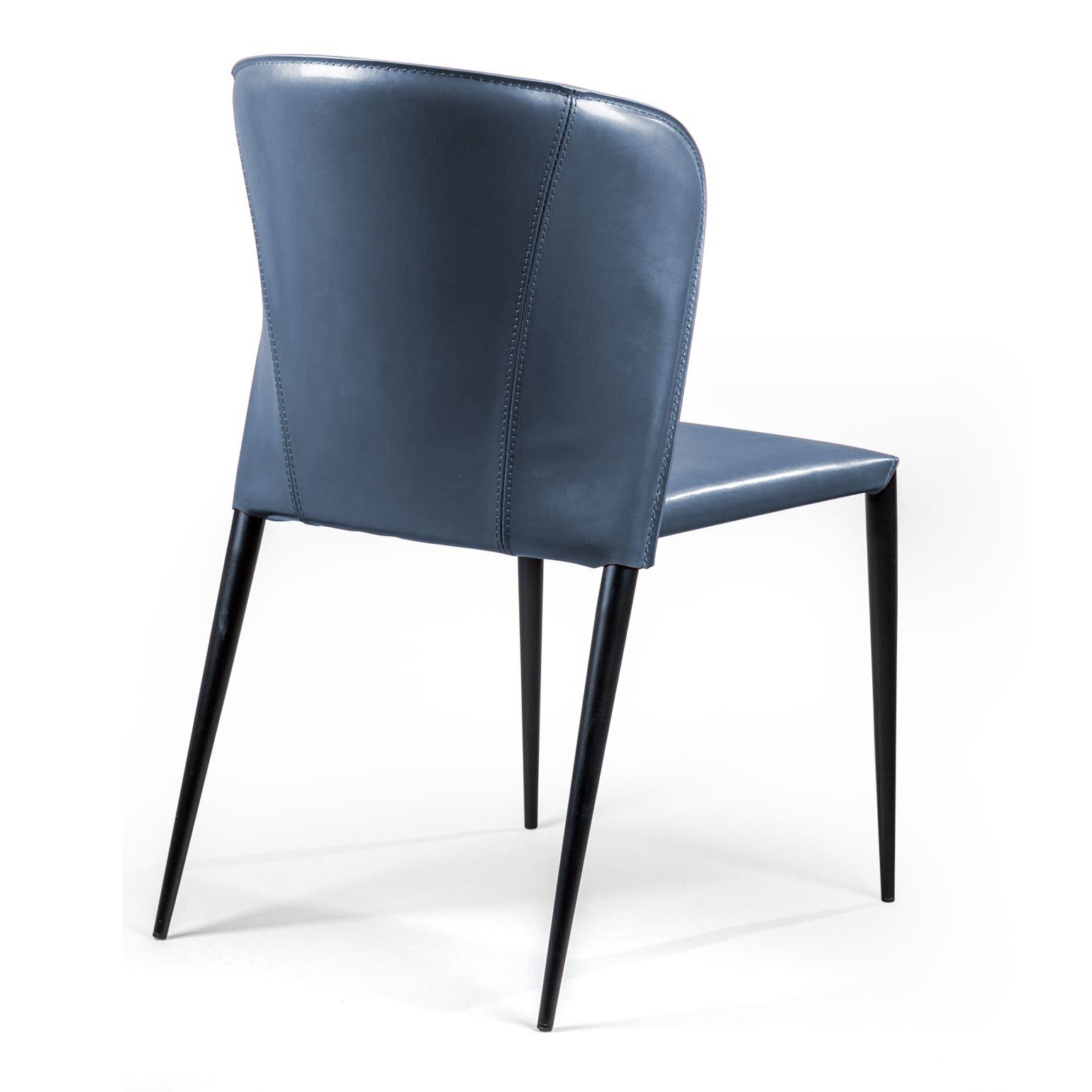 Стул Альберт, кожа антрацит