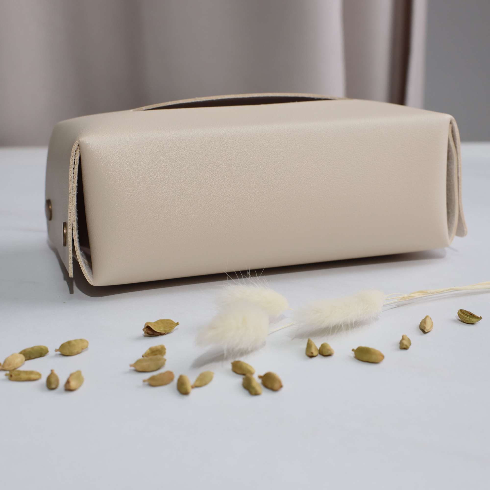 Салфетница COLLETTE, бежевый, 21*12*8см