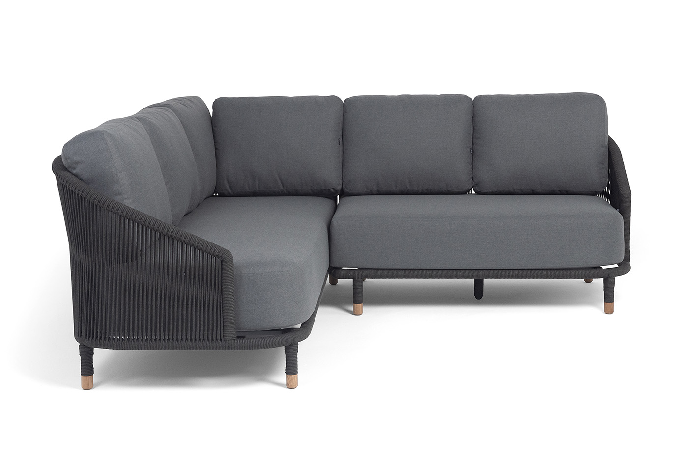 "Верона" диван модульный плетеный из роупа