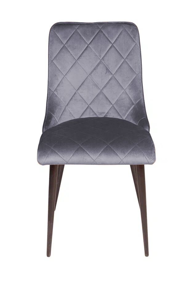 Стул Патрик, бархат серый 27