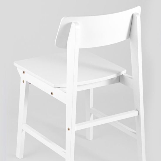 Стул ODEN WOOD белый x2