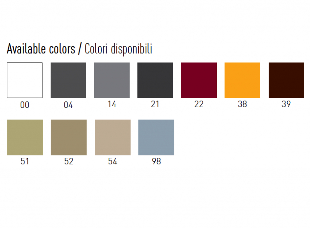 Стул пластиковый Bakhita шафран