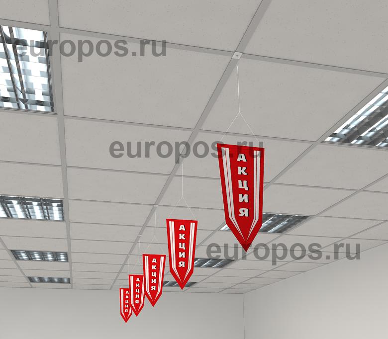 Крепление MB2K усиленное потолочное на двухстороннем скотче