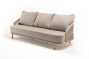 "Верона" диван 3-местный плетеный из роупа