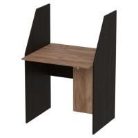 Компьютерный стол Ньюарк, венге, столешница дуб крафт