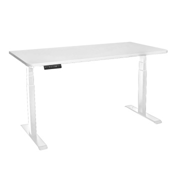 Стол с регулировкой высоты электрический LuxAlto LA-T33-2A3 белый/белый ЛДСП 140*70*2.5