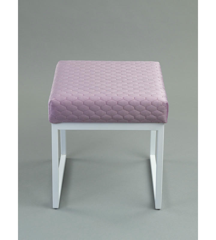 Банкетка Марсей 40-44 (розовый/белый)