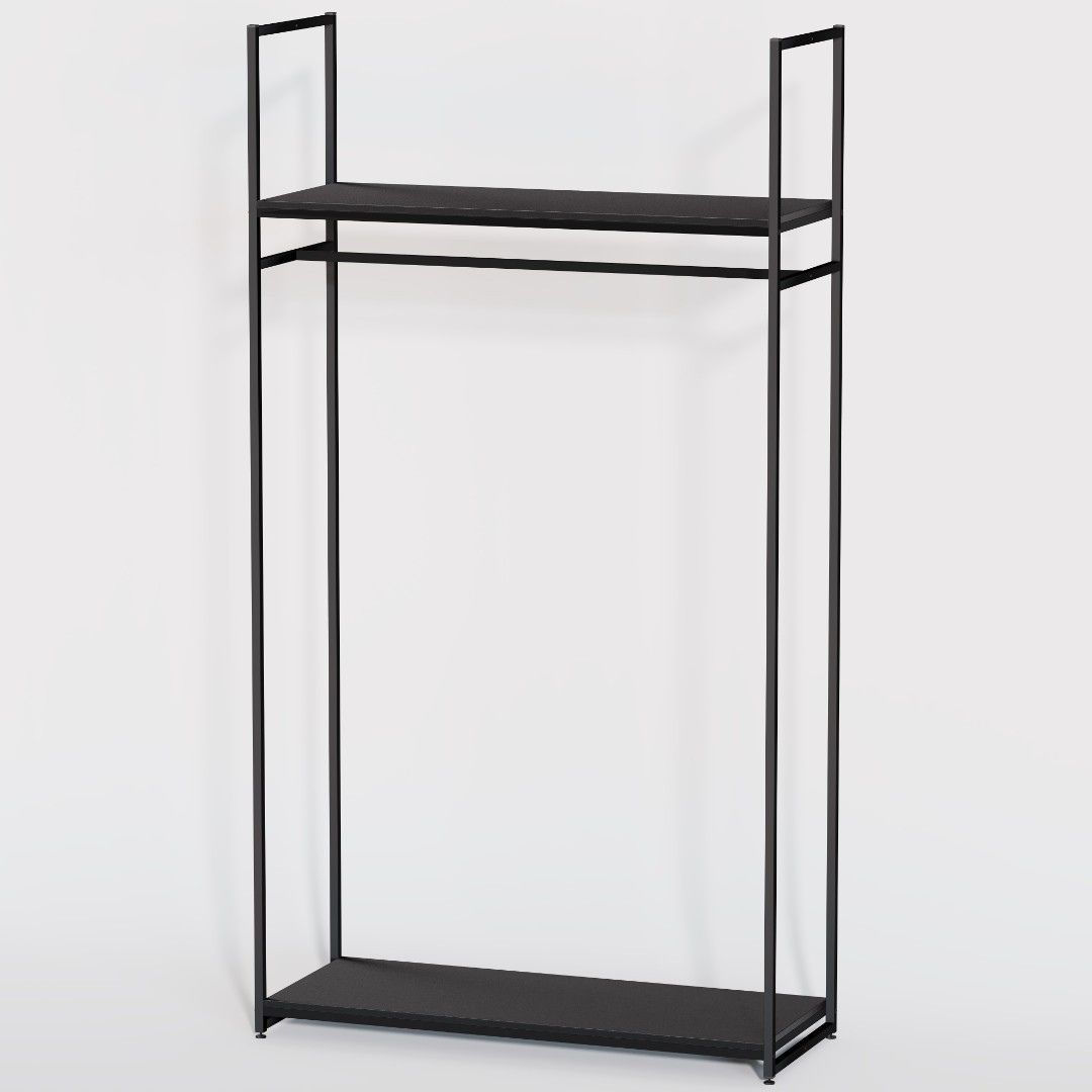 Стеллаж для одежды в стиле Лофт A22120-02 (220х120х45)