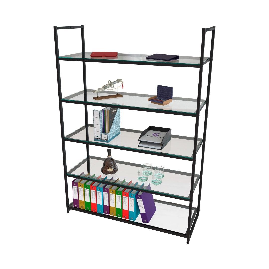 Стеллаж в стиле Лофт A17120-20 с полками ЛДСП (220х120х45)