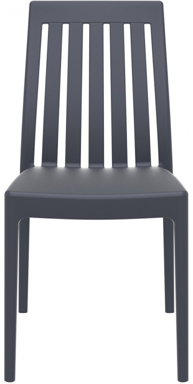 Стул пластиковый Soho темно-серый;темно-серый