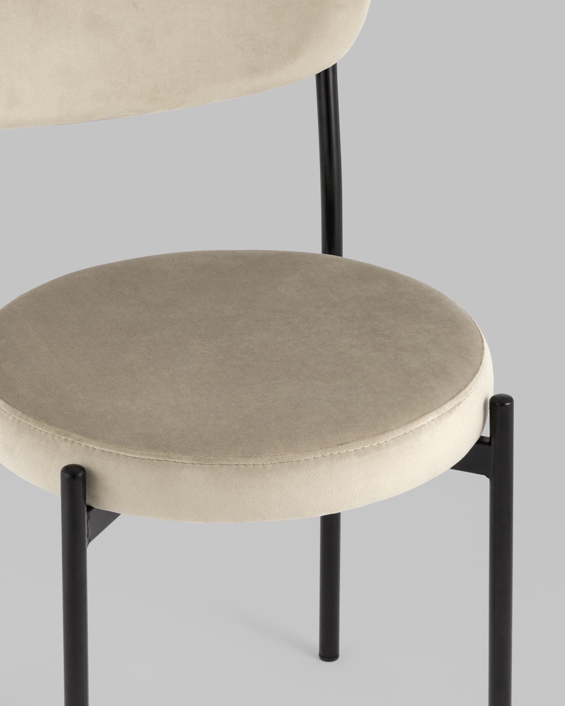 Стул Бриф NEW велюр бежевый