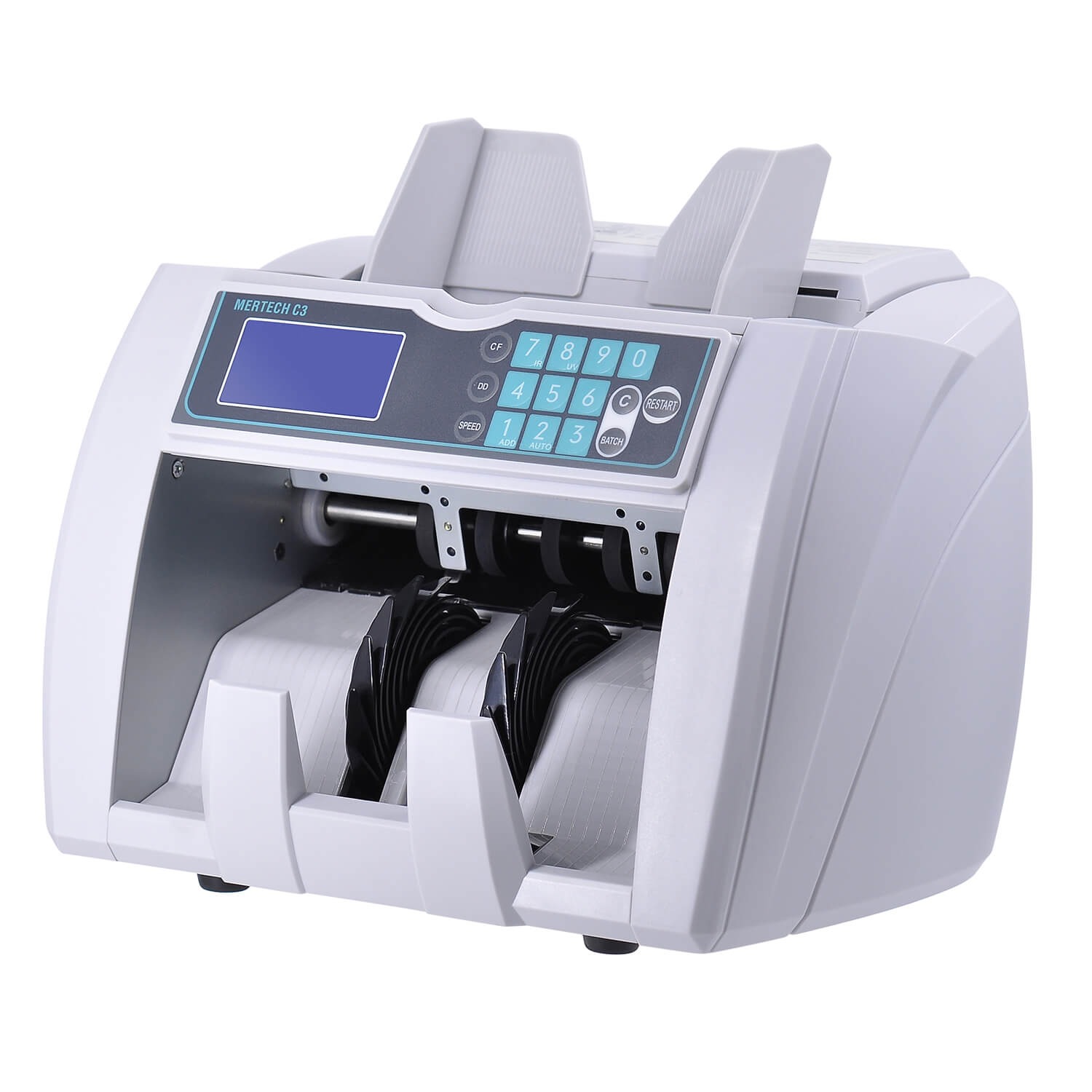 Мультивалютный счетчик банкнот  MERTECH C-3 White