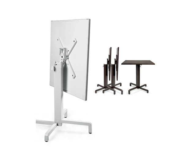 Подстолье металлическое складное Ibisco антрацит