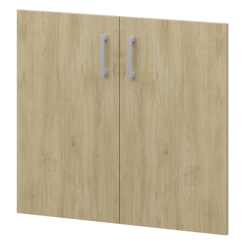 Двери из ЛДСП к широким стеллажам Аргентум НТ-600.2.Ф Баттл Рок