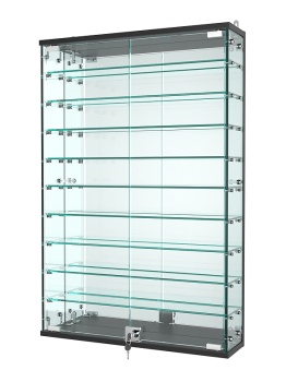 Витрина "АТРИУМ" настенная №2-6, Черный