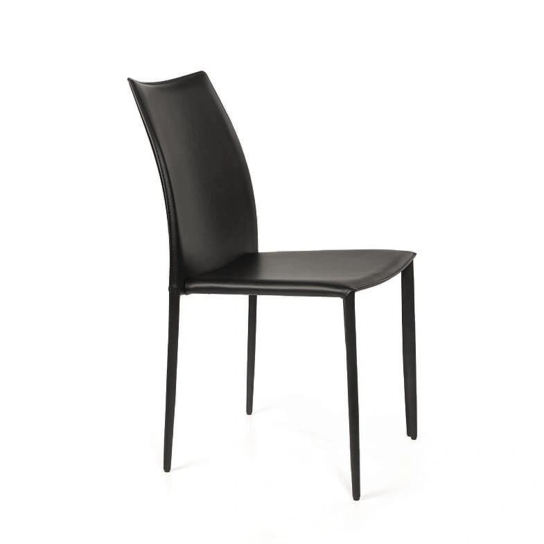 Стул Рольф, кожа черный