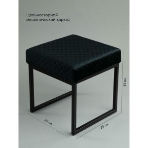 Банкетка Марсей 40-44 (черный/черный)