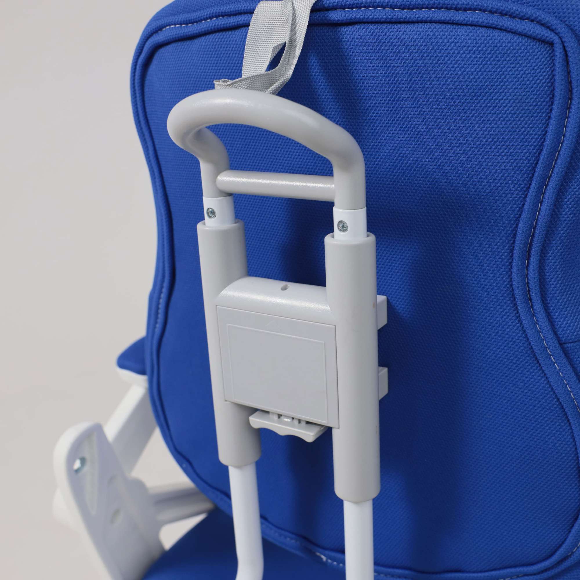 Кресло поворотное Swan, синий, ткань