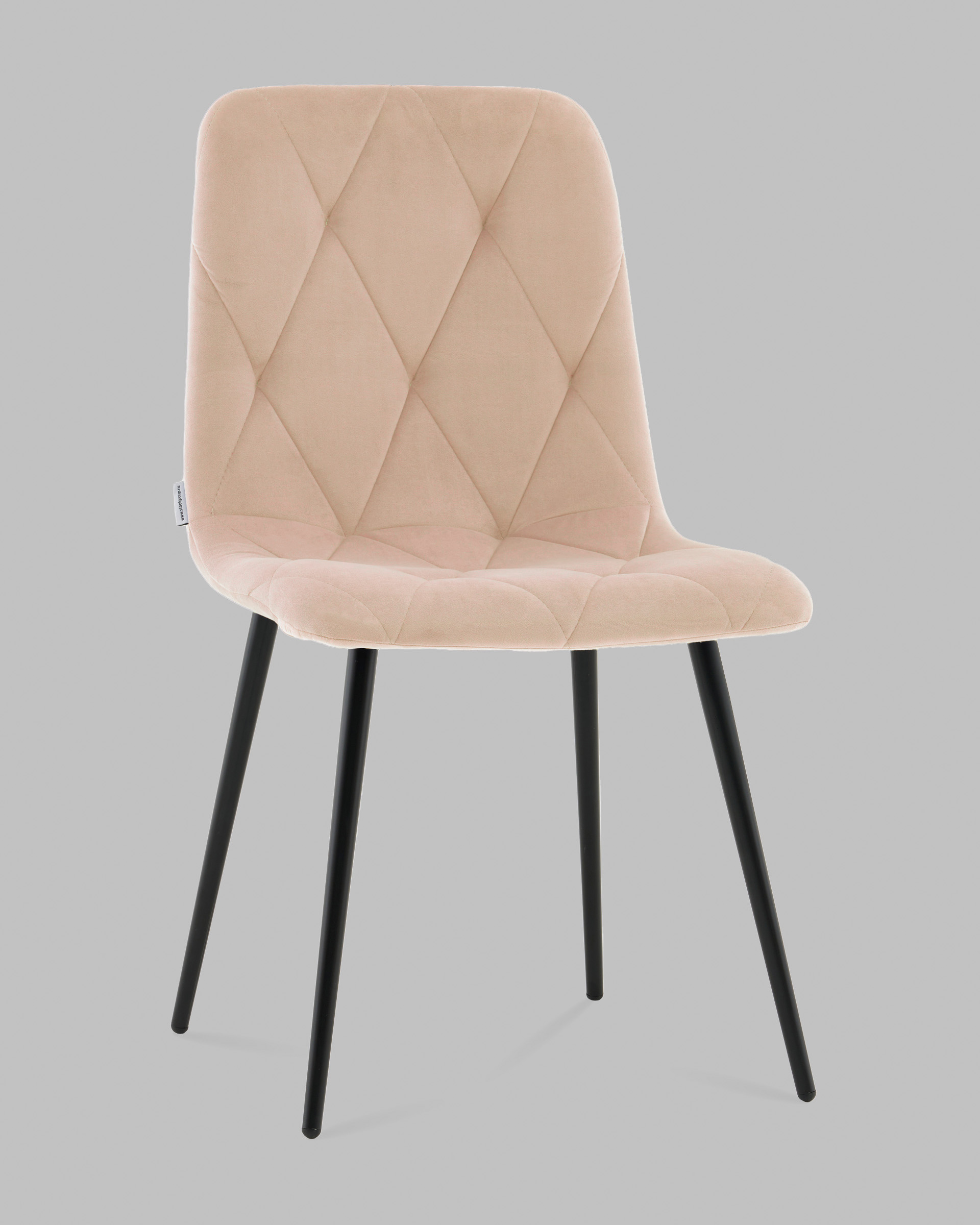 Стул Одди Diamond велюр бежевый