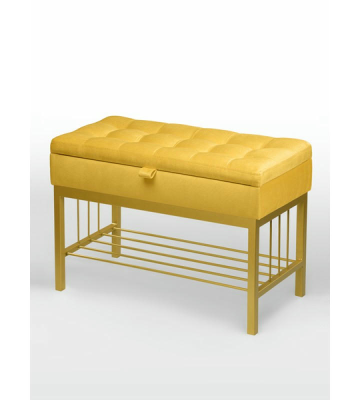 Банкетка Н-76 (золото/желтый)