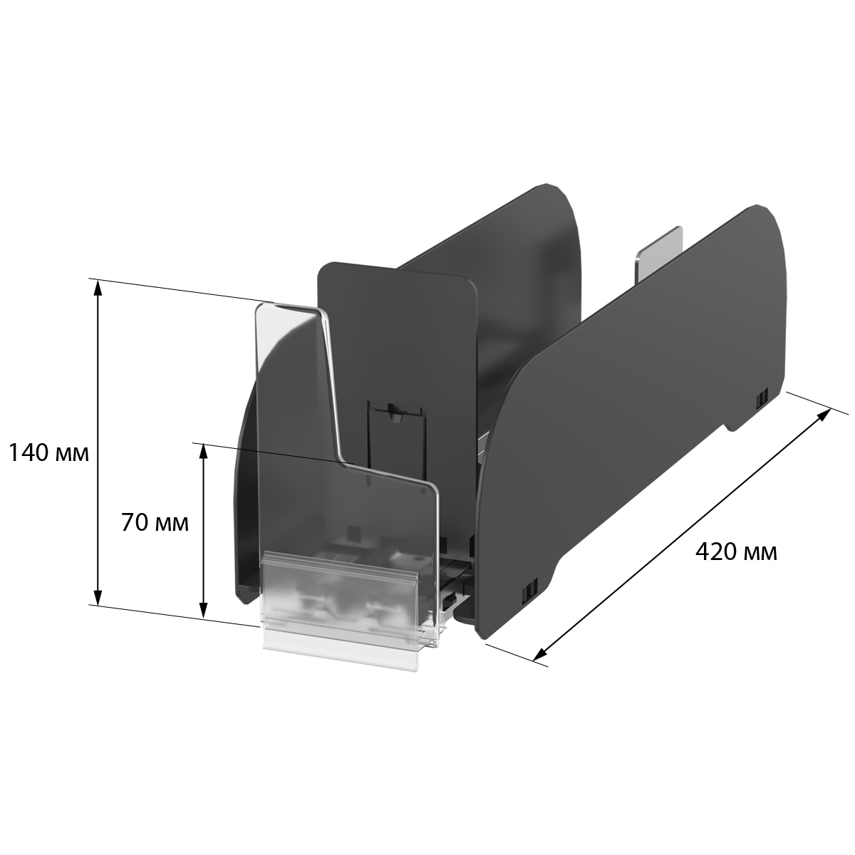 Толкатель FORTA MULTIPUSH-TF на кронштейнах, 10-14N