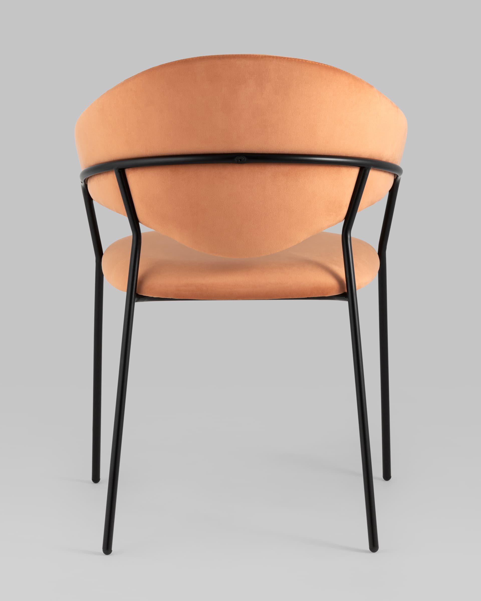 Стул Алексис велюр оранжевый 2 шт