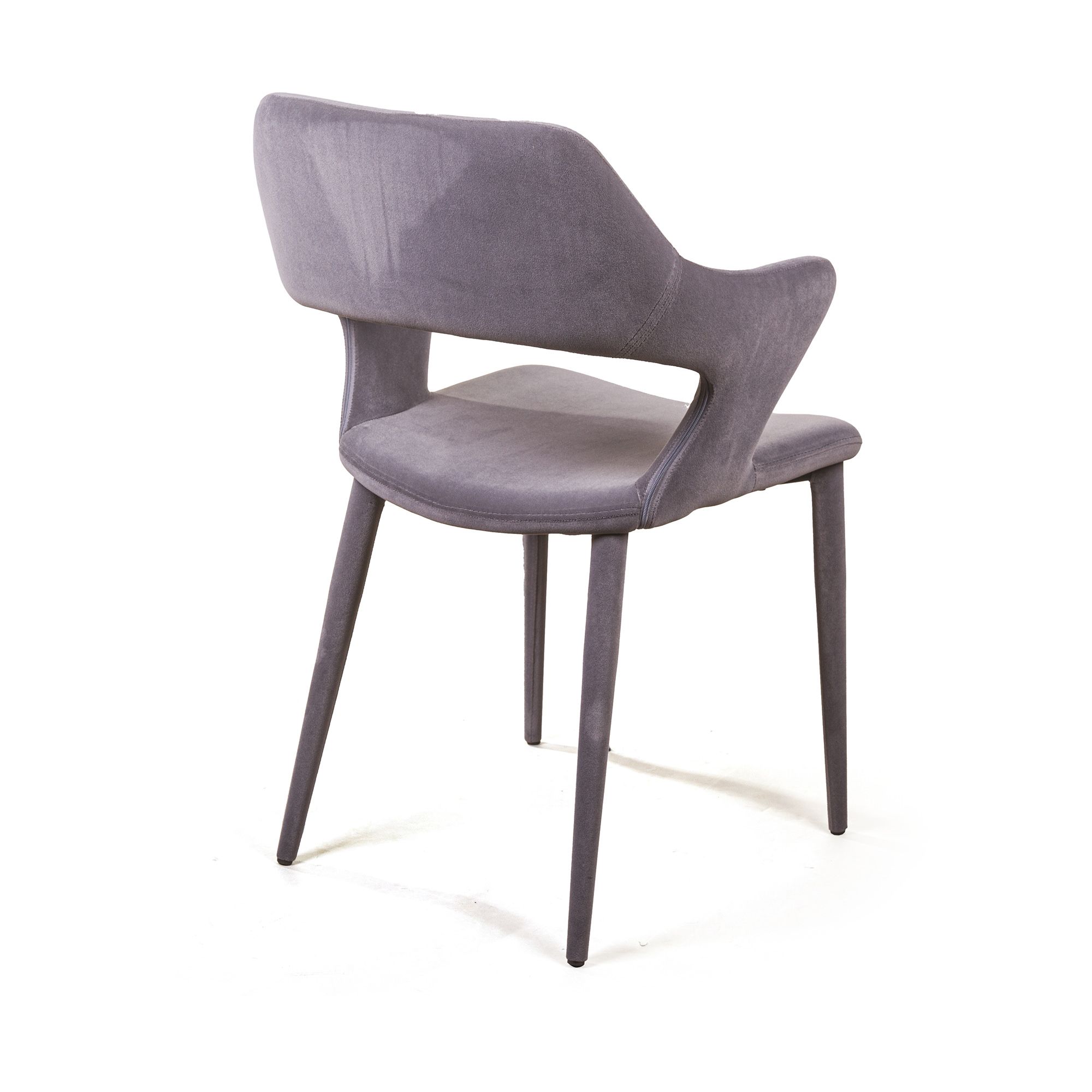 Стул Вудди, бархат антрацит