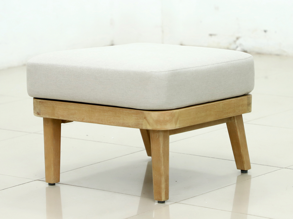 Пуф с подушкой Mali натуральный