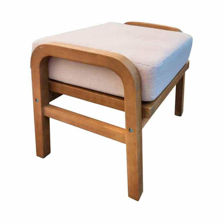 Пуф с подушкой Ravona натуральный, бежевый