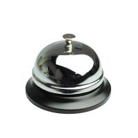 Звонок барный серебряный, диаметр 100 мм