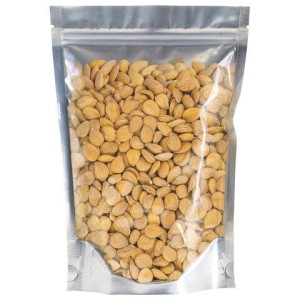 Пакеты дой-пак с замком ZIP LOCK, металлизированная + прозрачная стенка, 180х260 + 40 мм, КОМПЛЕКТ 100 штук, 70 мкм, BRAUBERG, 700686