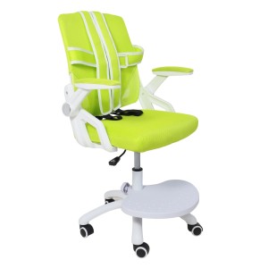 Кресло поворотное Moon, салатовый, сетка