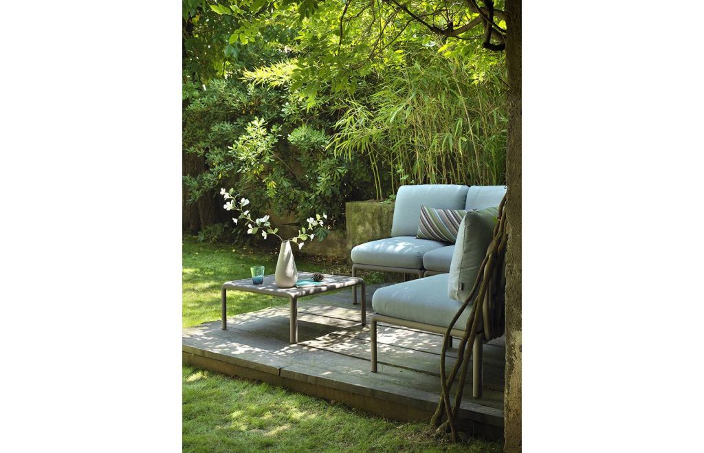 Столик пластиковый кофейный Komodo Tavolino тортора