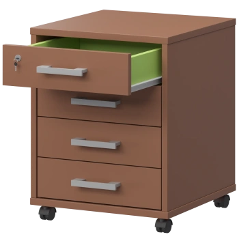 Тумба подкатная Арго АТЛ-04 Терракота