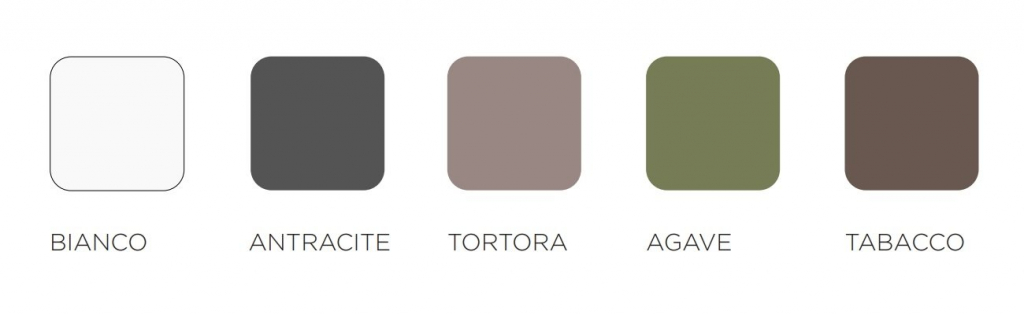 Лаунж-кресло пластиковое с подушкой Folio тортора, голубой