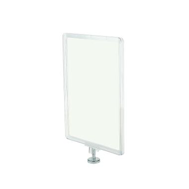 Стойка на магните MAGNET-ROD с рамкой PF-A4, цвет прозрачный