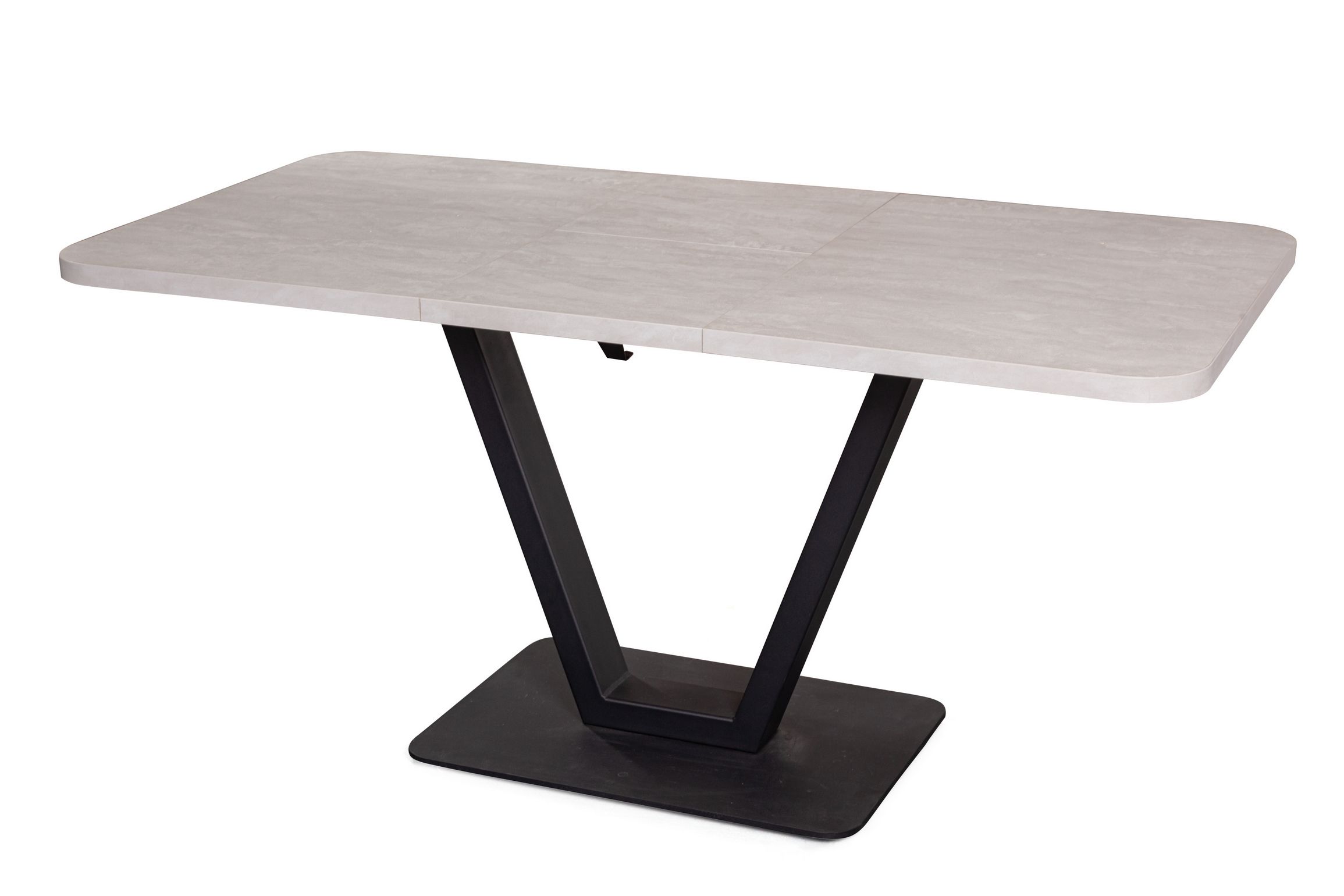 Стол Forward раздвижной (120+40) цемент светлый