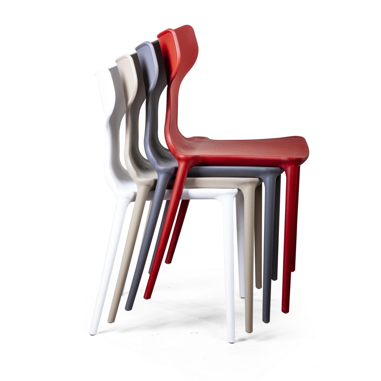 Стул Энзо, первичный пластик черный