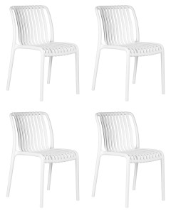 Набор 4 шт Стул обеденный DOBRIN WALTER, белый