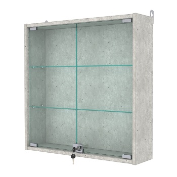 Витрина настенная №1-1А, Метрополитан Грей