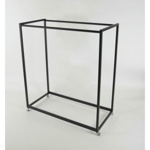 ВД-1500 Вешало двухстороннее с круглой черной верхней планкой цена 3 330 ₽ ВД-1500 Вешало двухстороннее с круглой черной верхней планкой