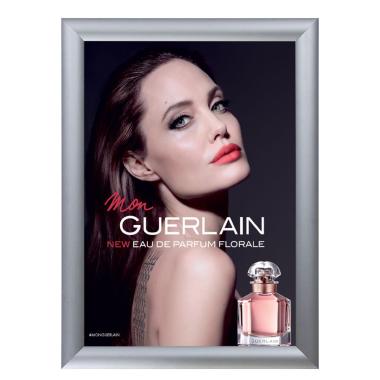 Рамка Клик ПК-30, 45°, 70x100, серебро матовое анодир.