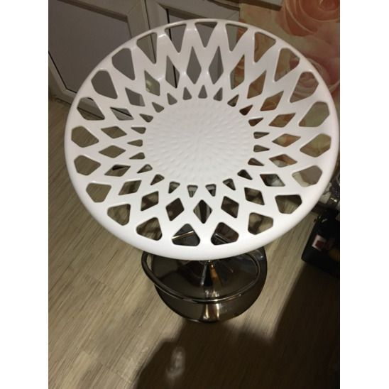 Барный стул Nest белый глянец